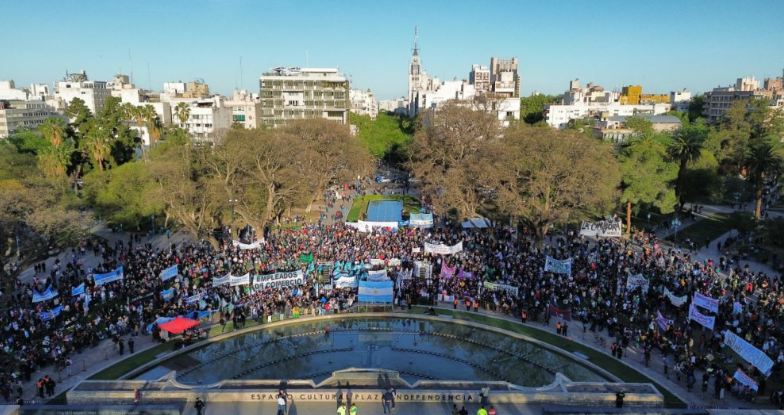 Quinta Marcha Federal Universitaria: horario y recorrido en Mendoza