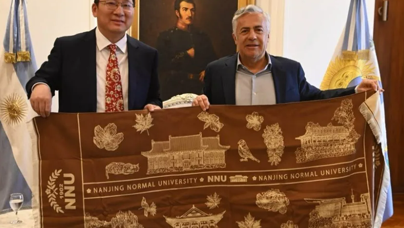 Cornejo recibe delegación china y busca traducir diplomacia en oportunidades para Mendoza
