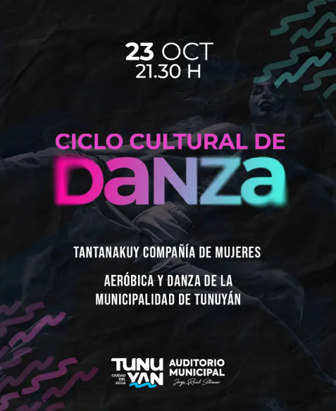 Tunuyán abre las puertas del Auditorio Municipal para danza este viernes - imagen adicional