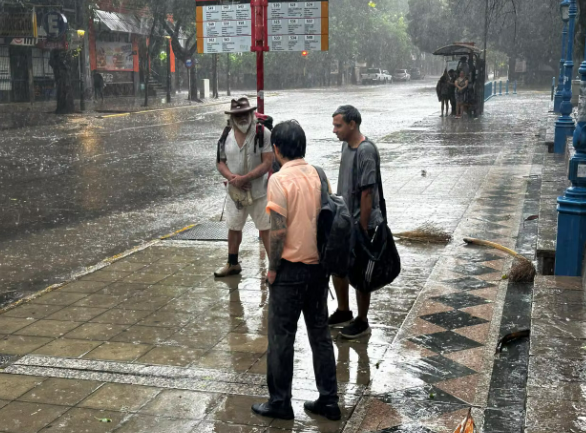 El SMN emitió alerta amarilla por tormentas y granizo en Mendoza