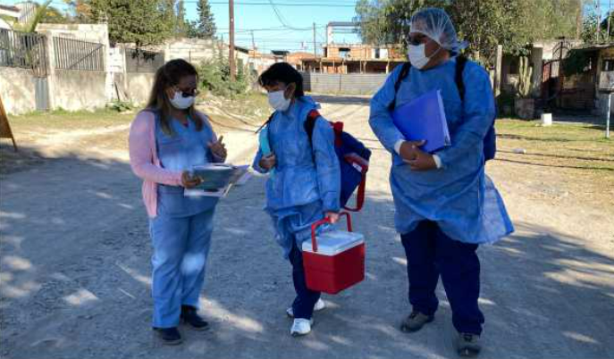 255 agentes sanitarios atienden a 51 mil familias en Mendoza