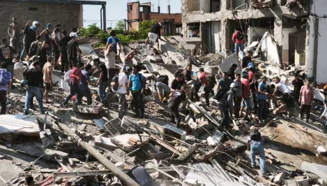 Colombia fue golpeada por un terremoto de magnitud 7,5 con víctimas