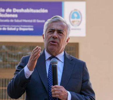 Mendoza inaugura primer servicio de deshabituación de adicciones en El Sauce