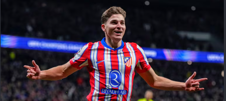 Julián Álvarez faltó al entrenamiento del Atlético de Madrid - imagen adicional