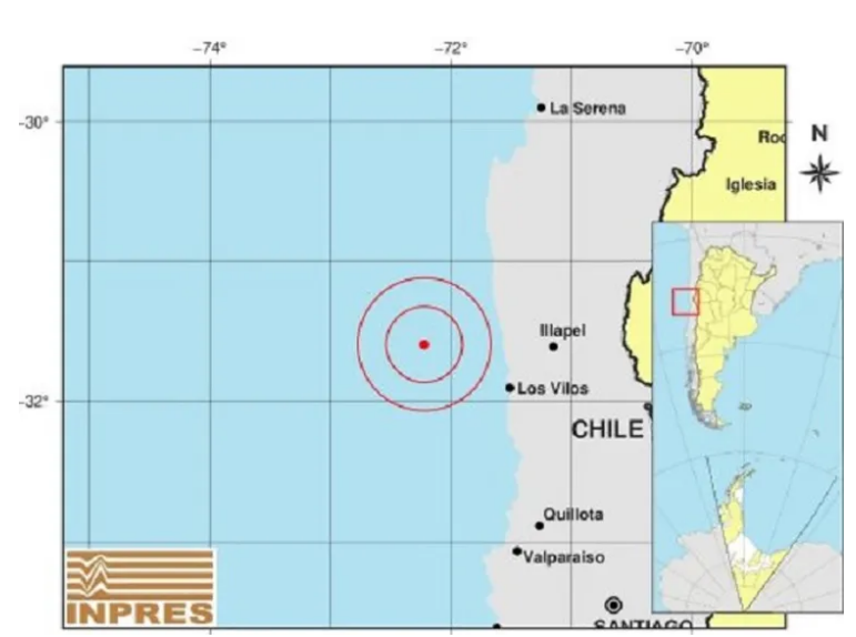 Sismo de magnitud 5 en el Pacífico se sintió en Mendoza y San Juan - imagen adicional