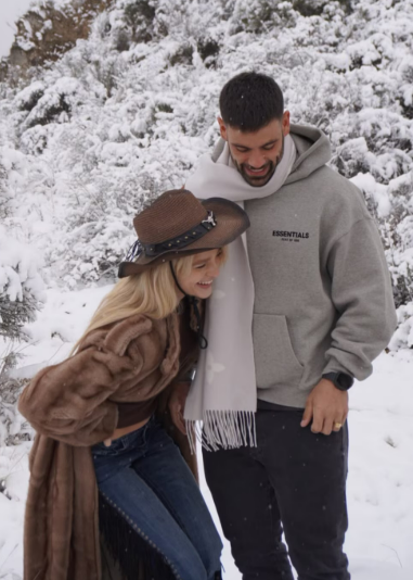 Marta Fort disfrutó la nieve mendocina con su novio en una breve escapada